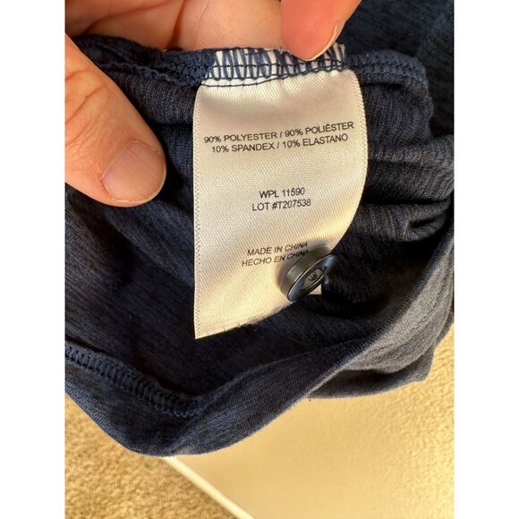 32 Degrees Mens Blue Polo Small collared short‎ sleeve Polyester pullover Golf - Picture 4 of 7